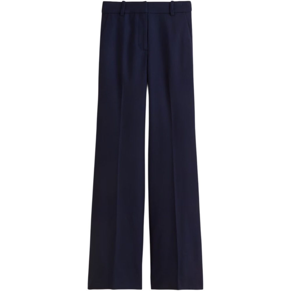 J. Crew Navy Wide Leg Pants